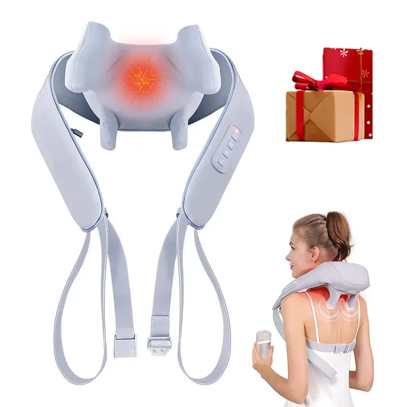 Cordless Neck And Shoulder Massager With Heat
