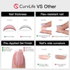 Milky White Press On Nails