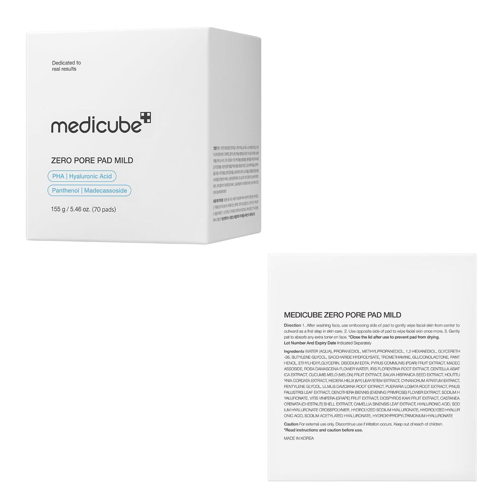 Toner Pads Zero Pore Pad Mild 2.0 for Gentle Exfoliating
