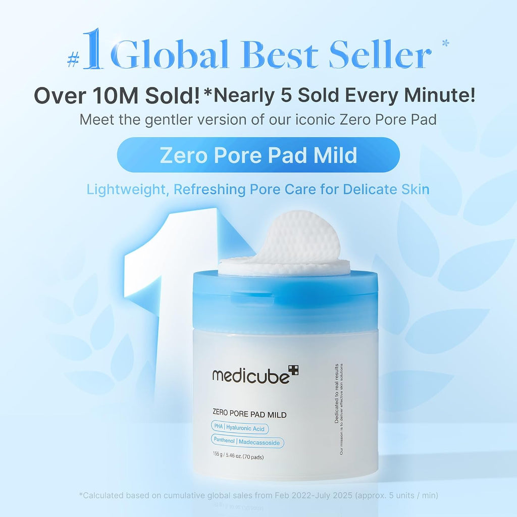 Toner Pads Zero Pore Pad Mild 2.0 for Gentle Exfoliating