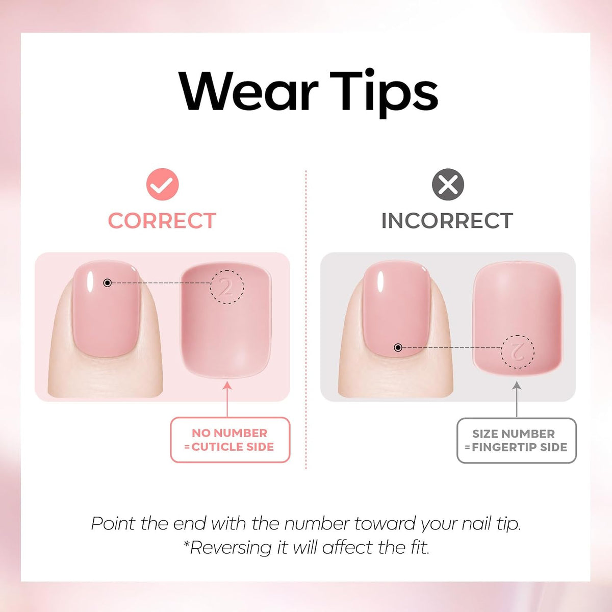 Extra Short Press on Nails, Milky White Squoval Fake Nails